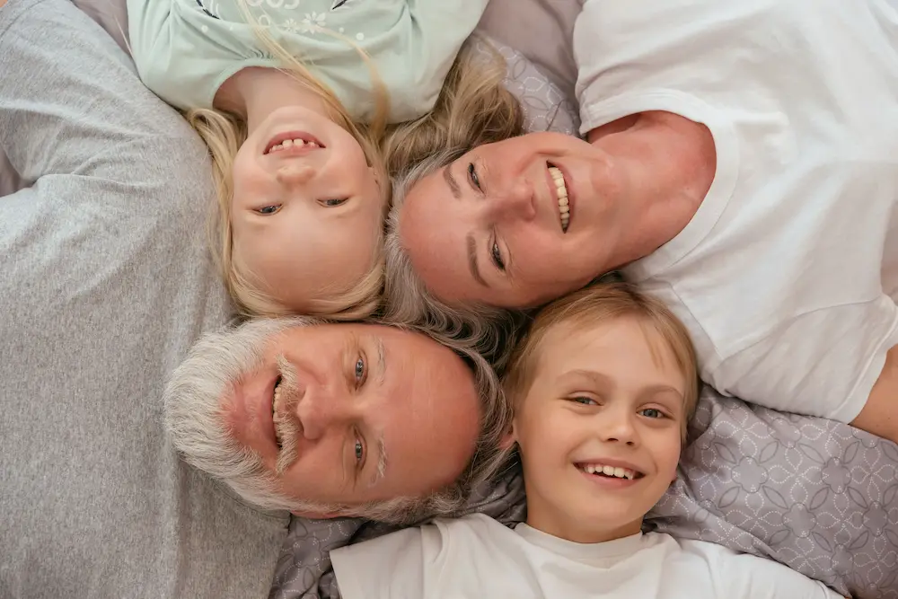 A happy California family